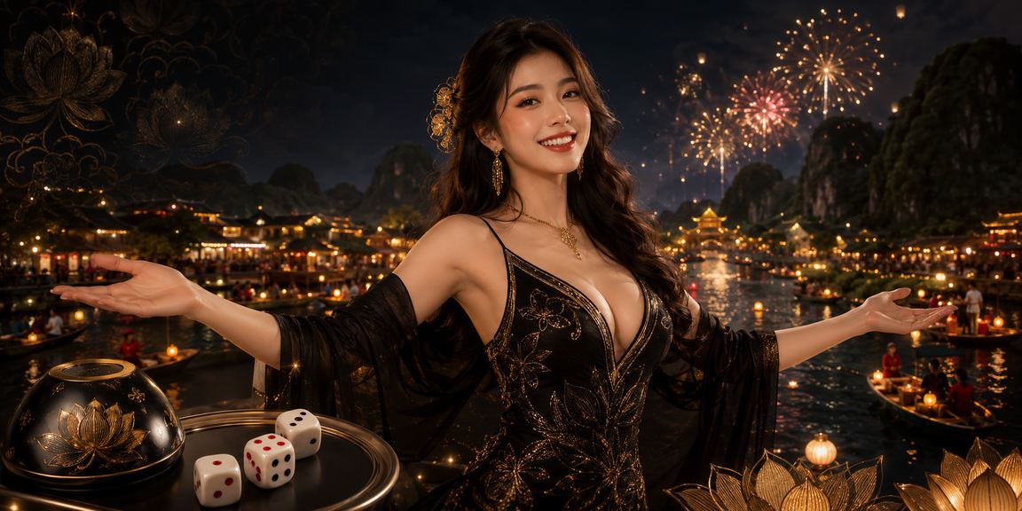 Cảnh lễ hội xúc xắc tại Ninh Bình cùng những người chơi sôi động
